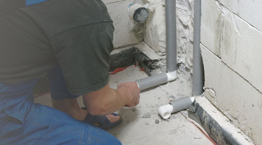 Expert burst pipe repair services in Russell, PA